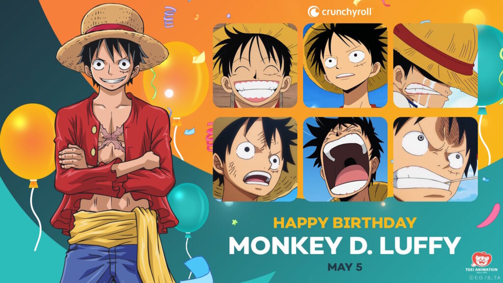 One Piece: le foto ufficiali e dei fan per celebrare il compleanno di Luffy 1 One Piece compleanno di Monkey D. Luffy