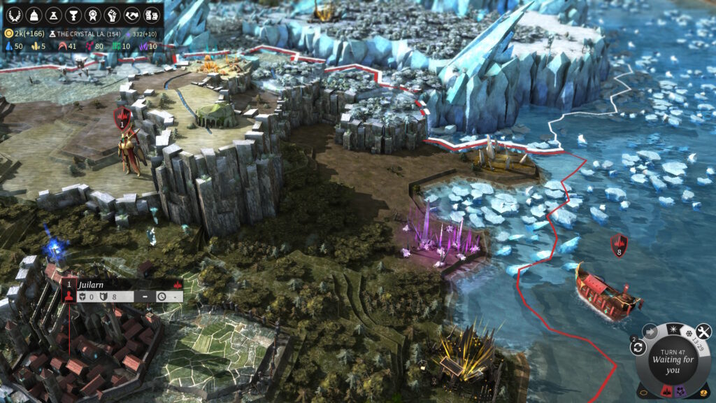 screen in gioco di endless legend