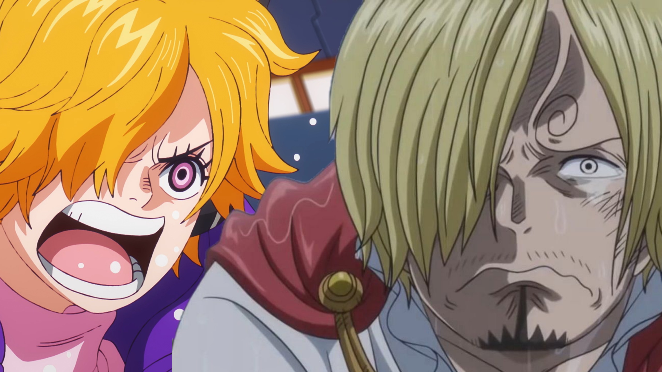 Lilith e Sanji di One Piece