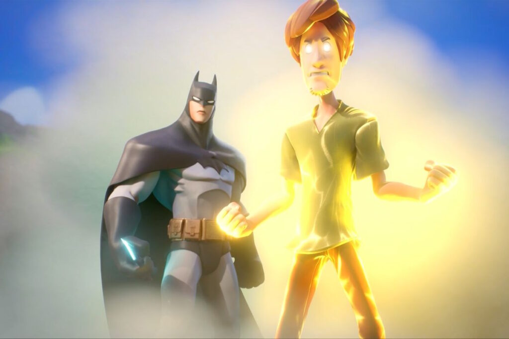 MultiVersus Shaggy Ultra Istinto e Batman