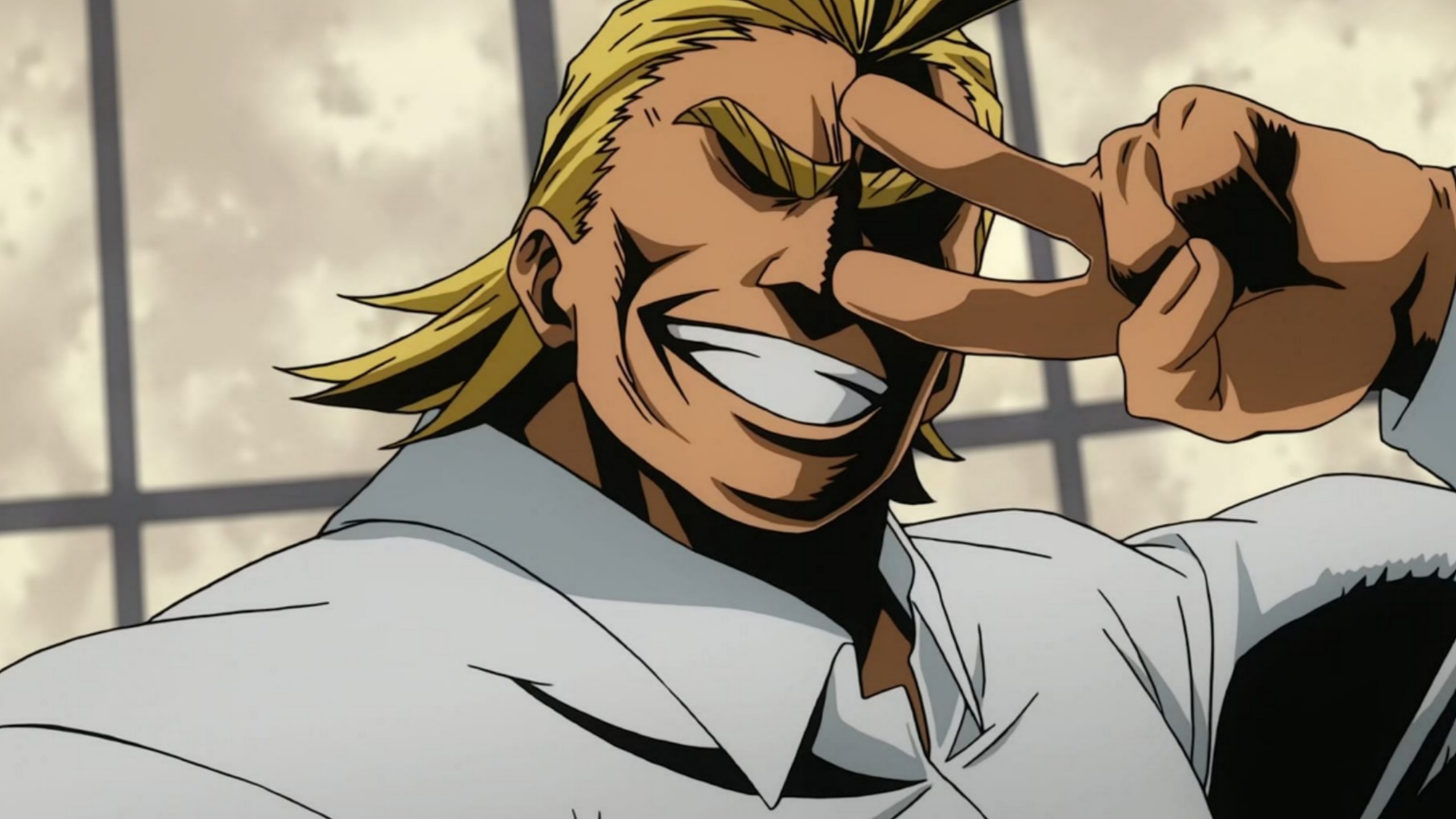 All Might di My Hero Academia