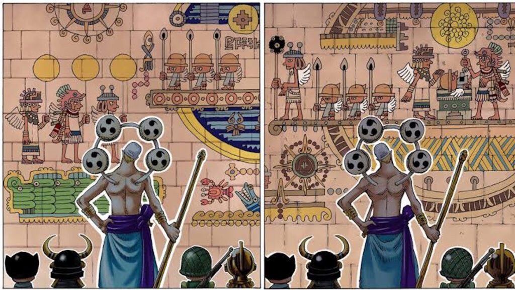 One Piece Storie di Copertina con Ener sulla Luna