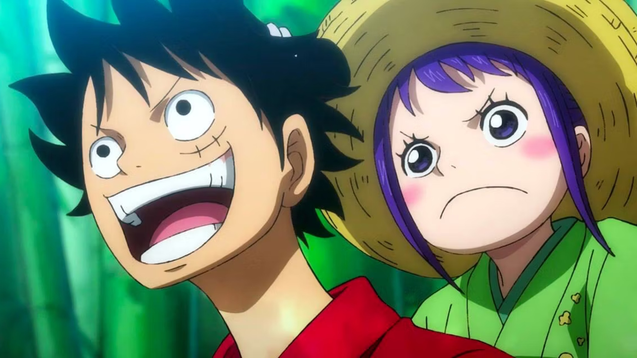 One Piece Luffy e O-Tama