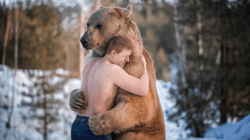 TikTok trend uomo o orso?