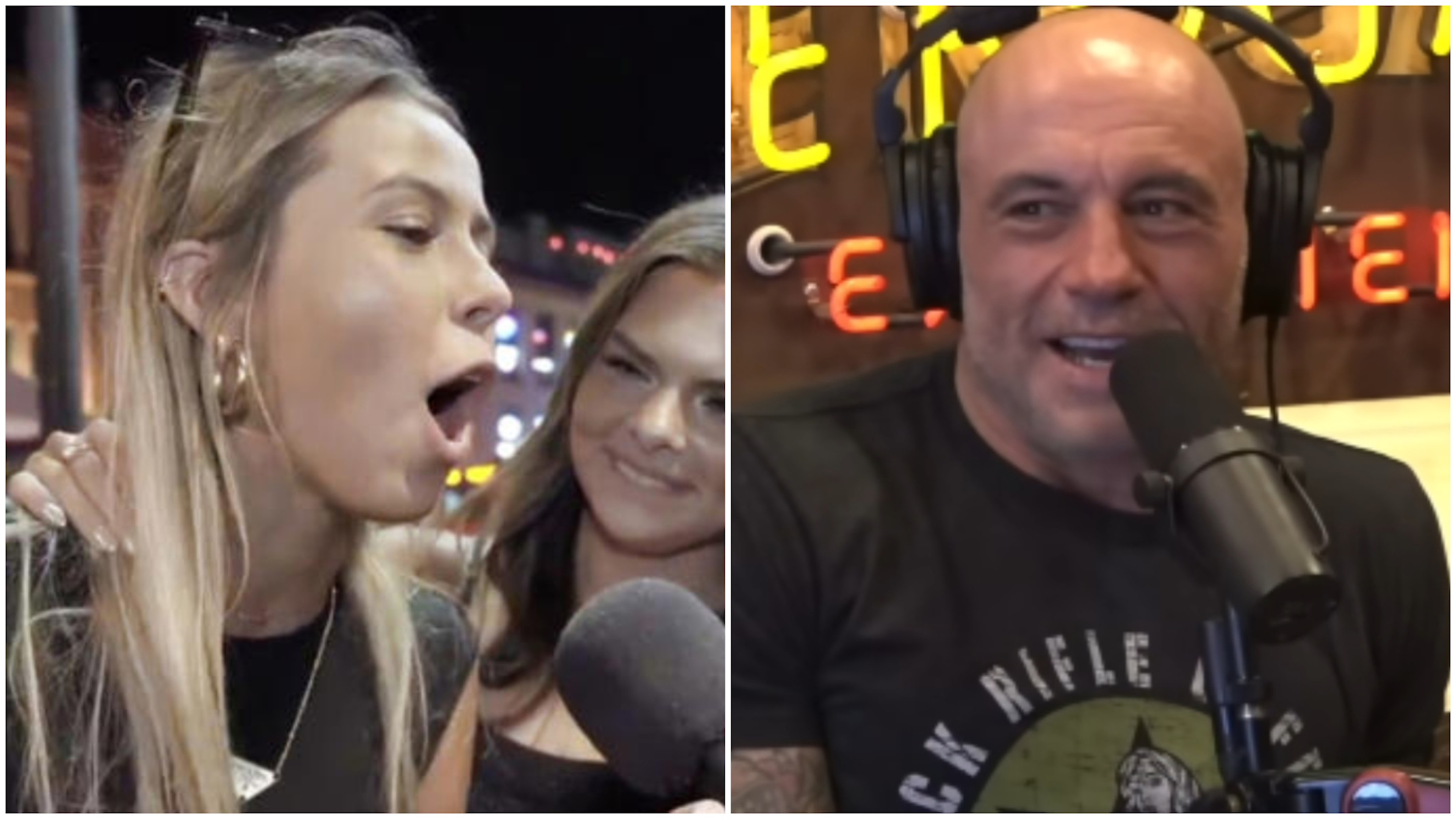 Hawk Tuah Girl e Joe Rogan