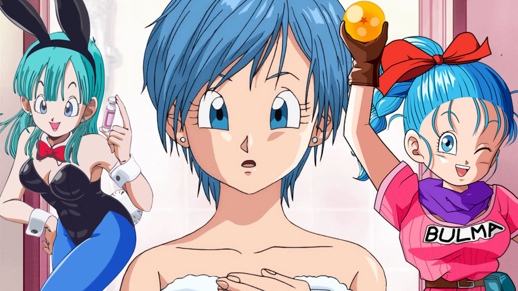 Dragon Ball diverse versioni di Bulma