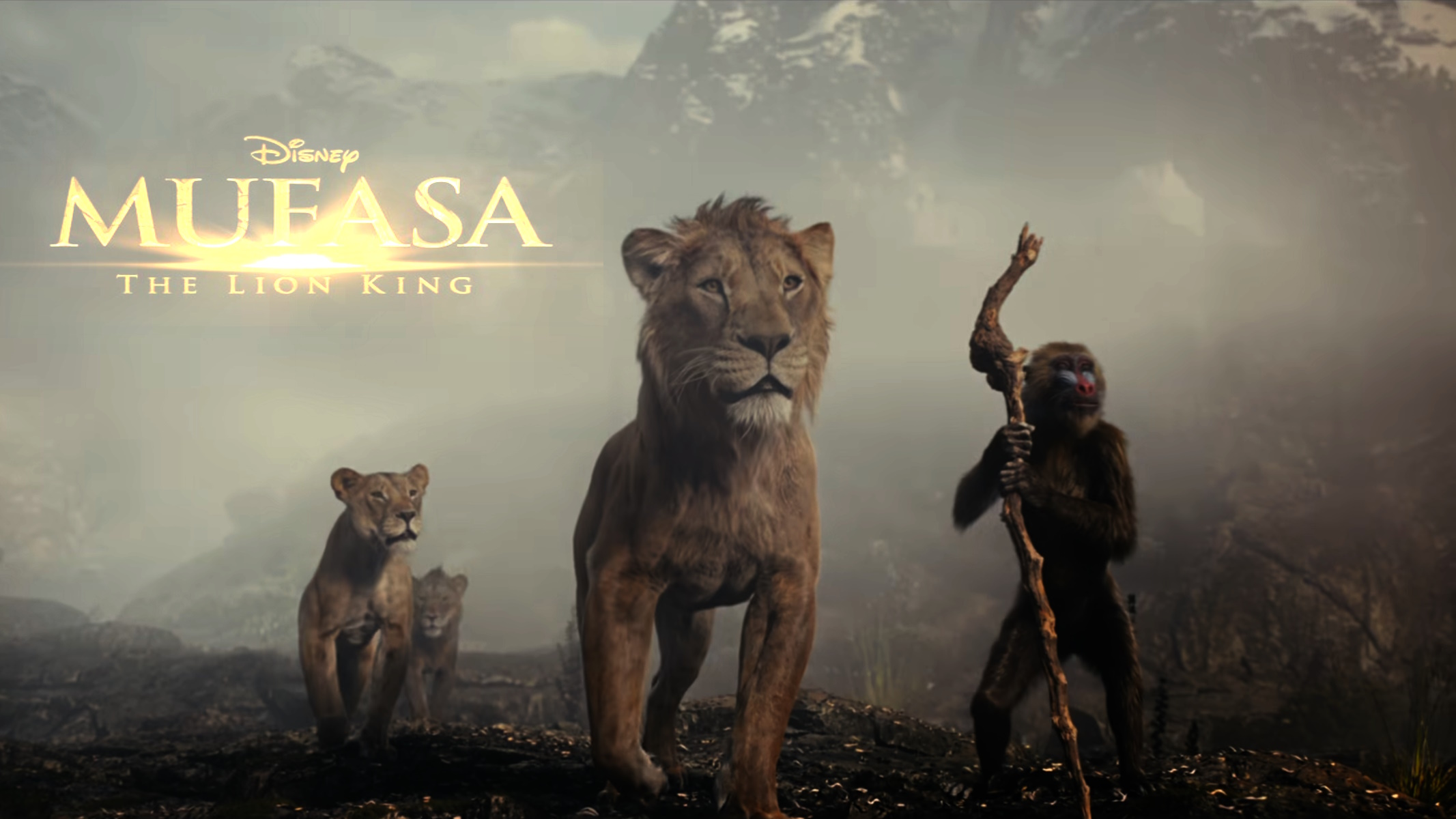 Mufasa: il re Leone scena del film