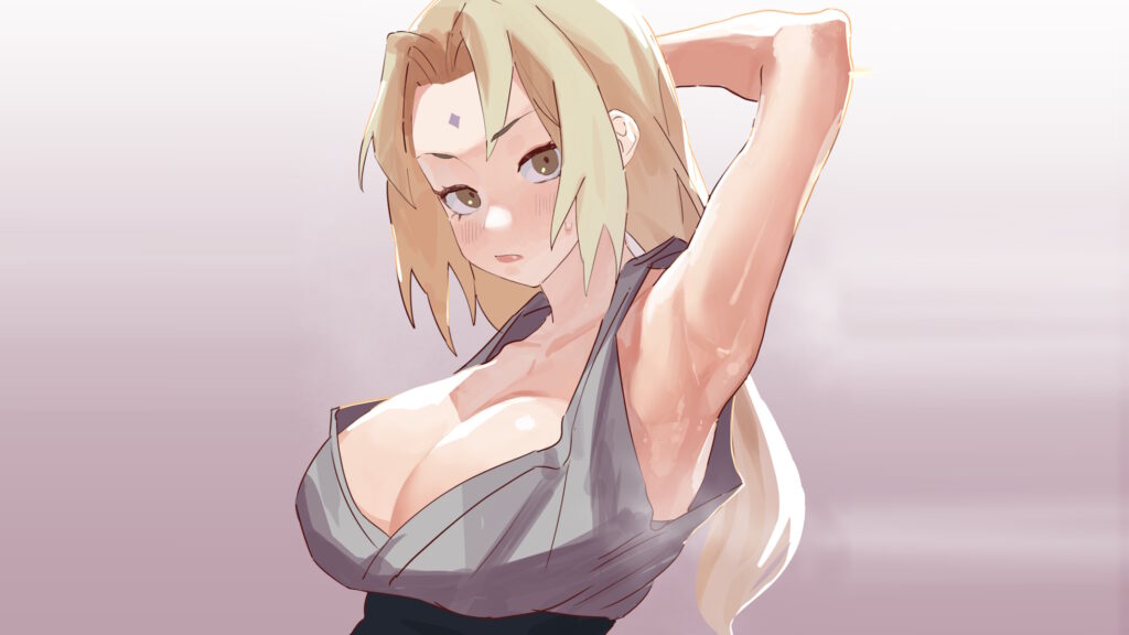 Naruto: la talentuosa Mina unisce sensualità e spensieratezza con il suo cosplay di Tsunade 1 Tsunade di Naruto in versione sensuale