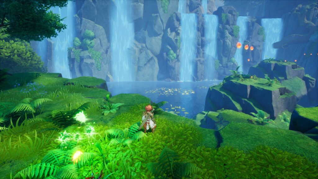Visions of Mana, ambiente