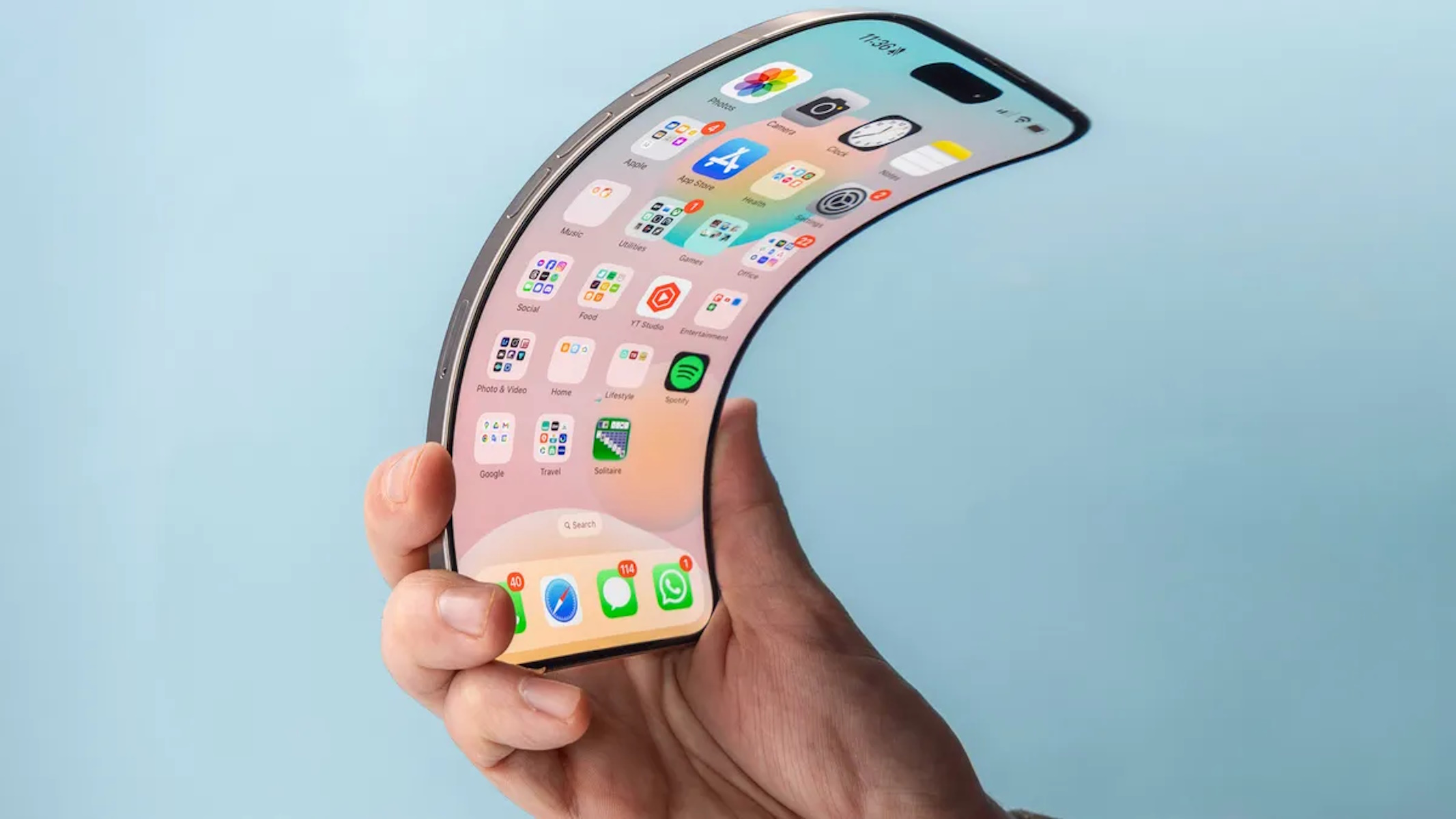 Apple, iphone pieghevoli