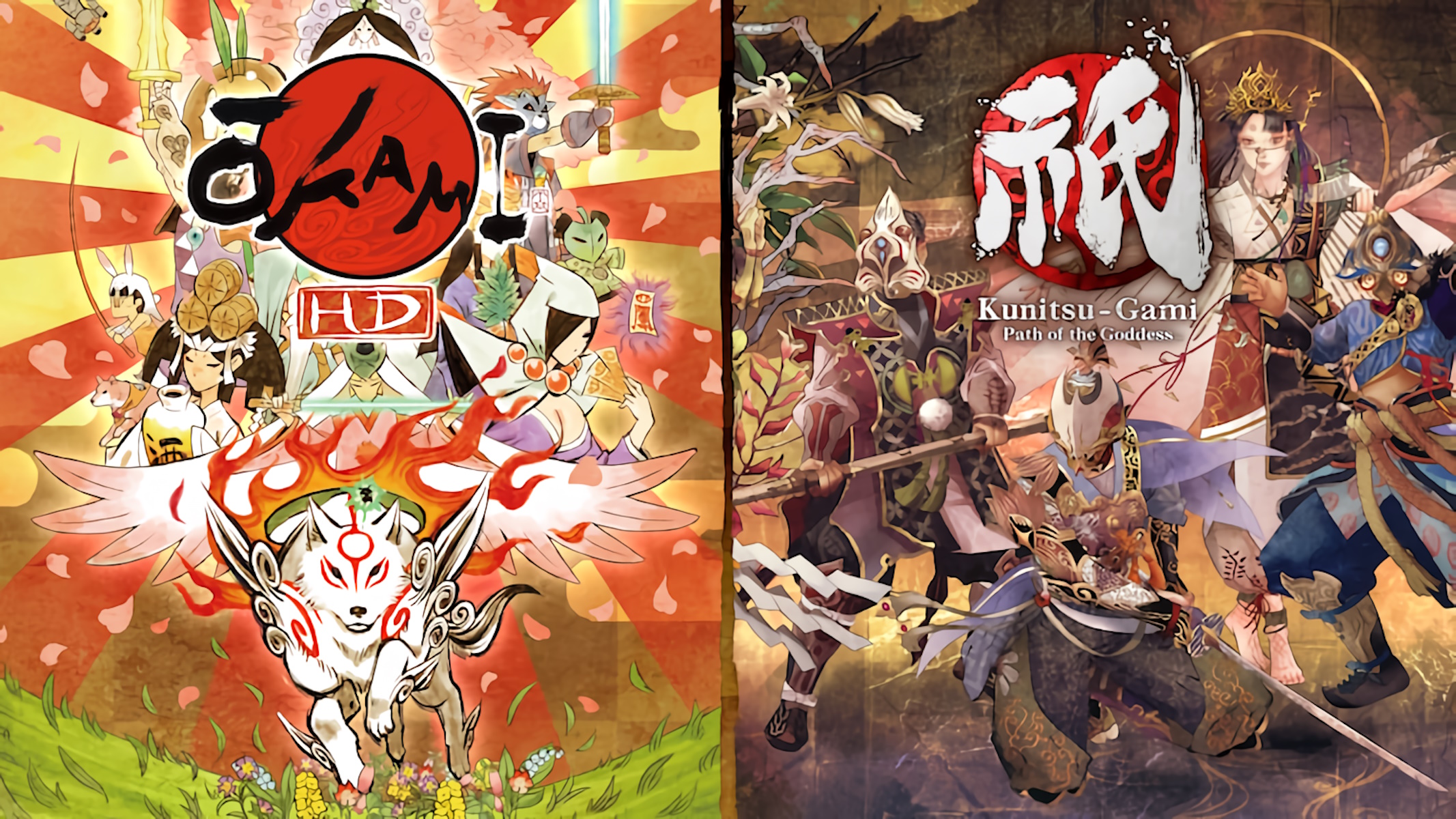 Okami HD e Kunitsu-Gami: Path of the Goddess