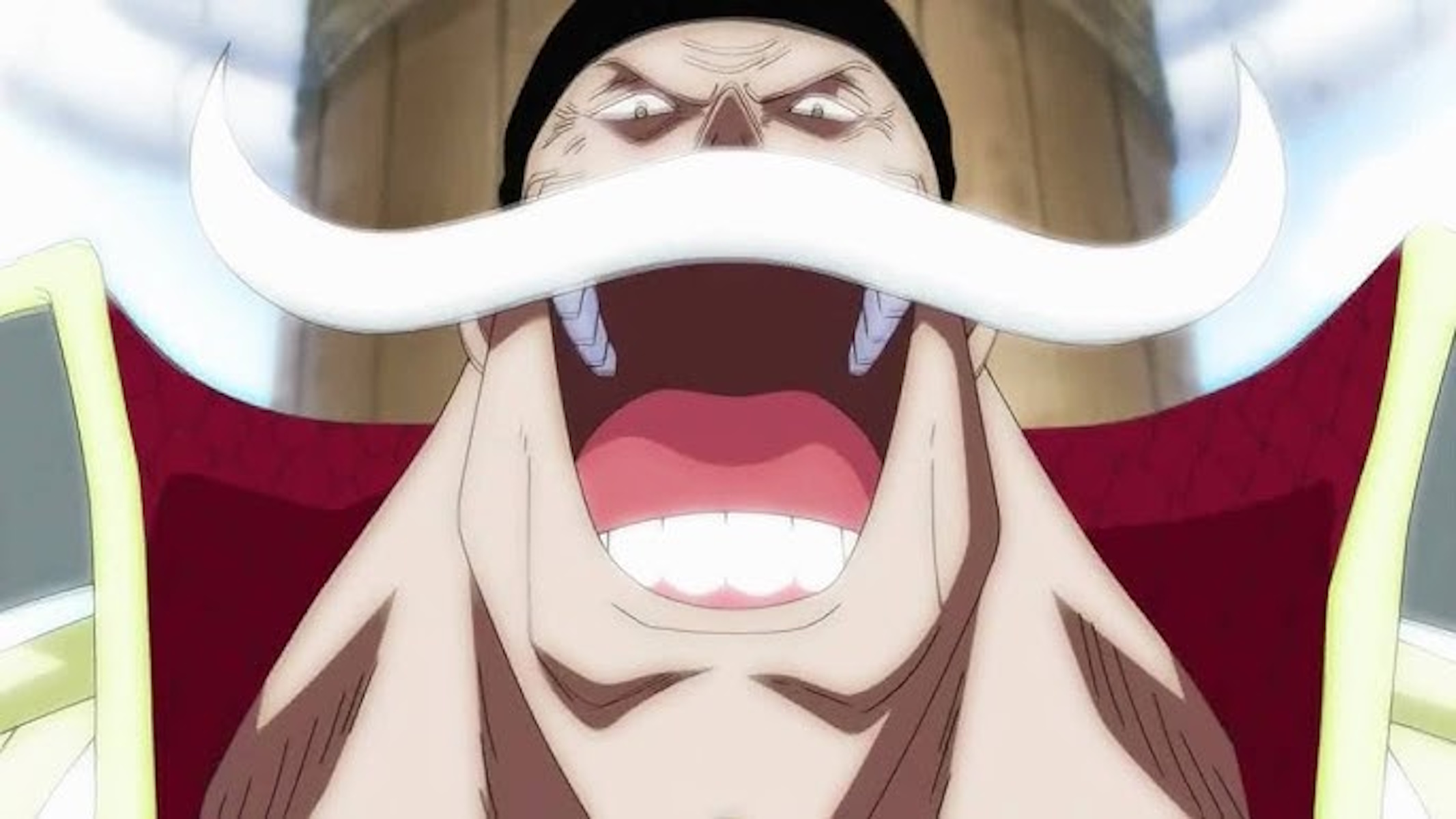 Barbabianca che ride in one piece