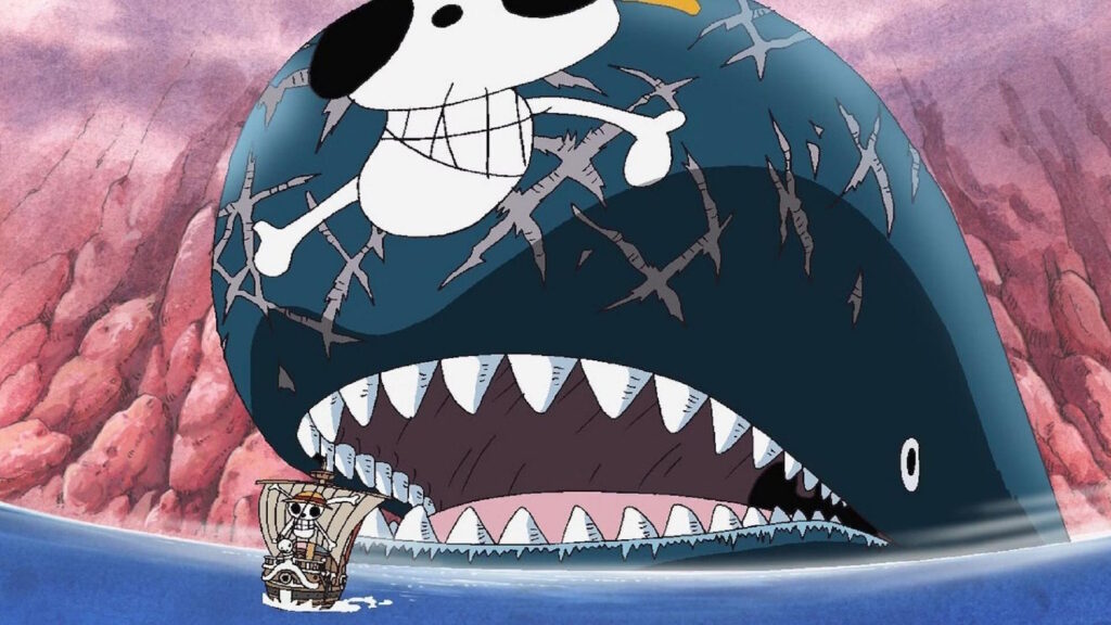 One Piece: Il peluche di Laboon diventa realtà, con 100 cm di morbidezza per i fan 2 Laboon di One Piece