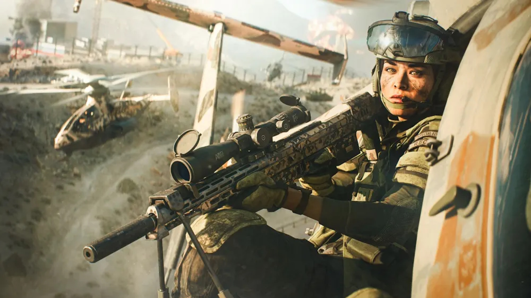 Soldatessa di Battlefield