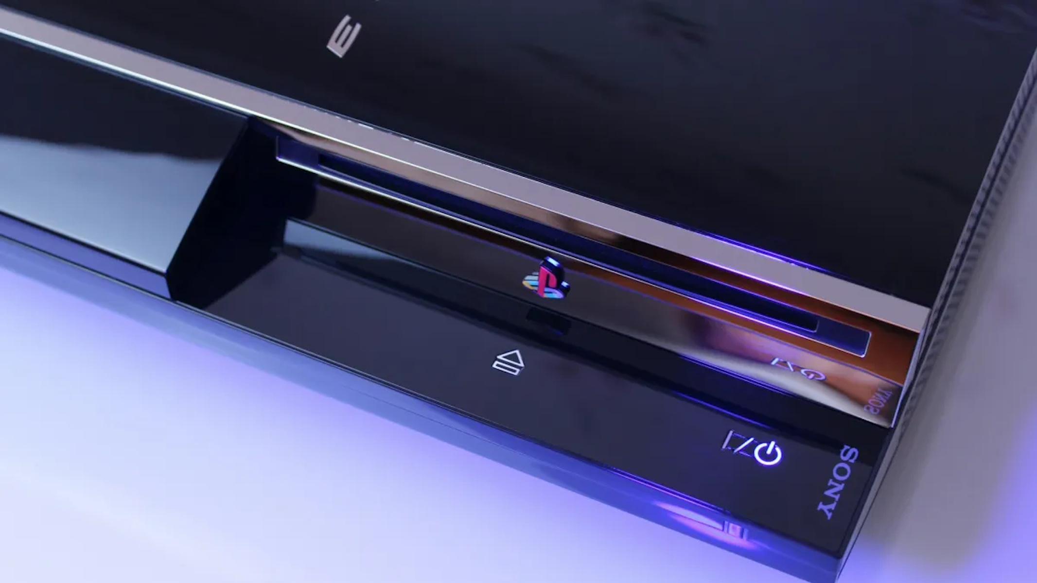 close up della console ps3
