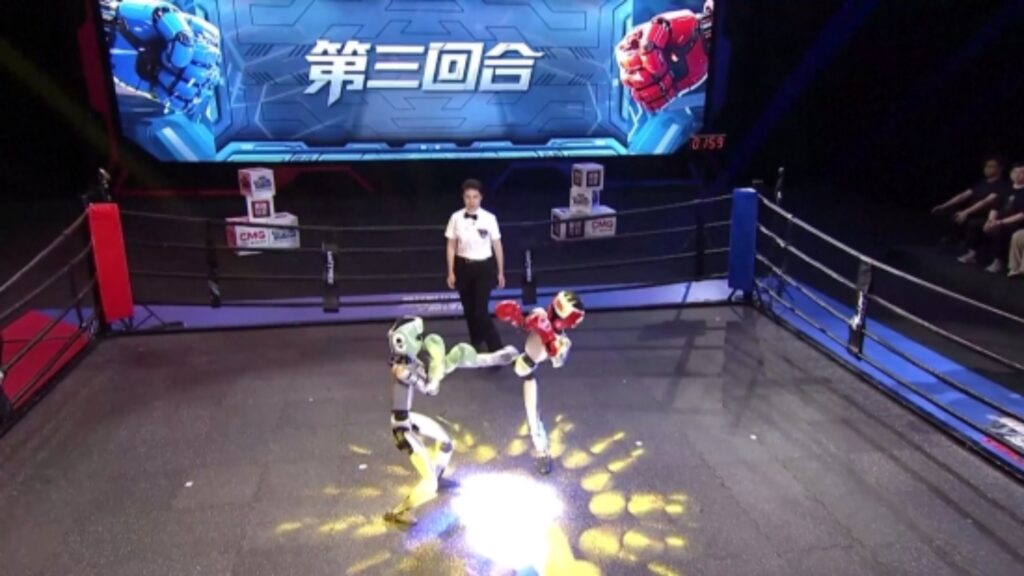 robot, cina