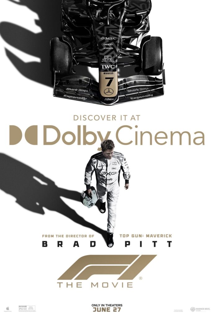 F1 The Movie: Brad Pitt rende omaggio ad Akira nel nuovo poster del film