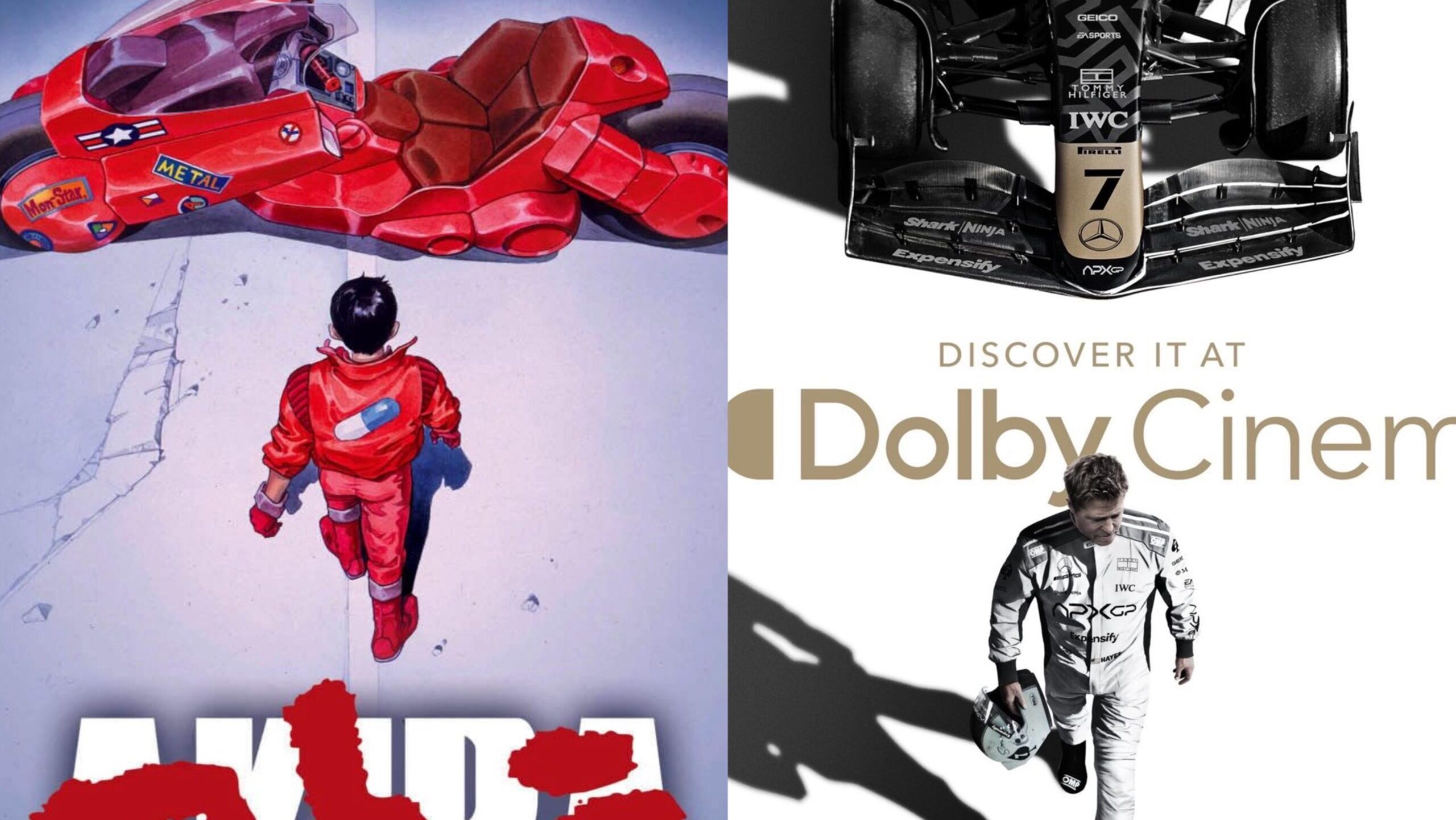 F1 The Movie: Brad Pitt rende omaggio ad Akira nel nuovo poster del film