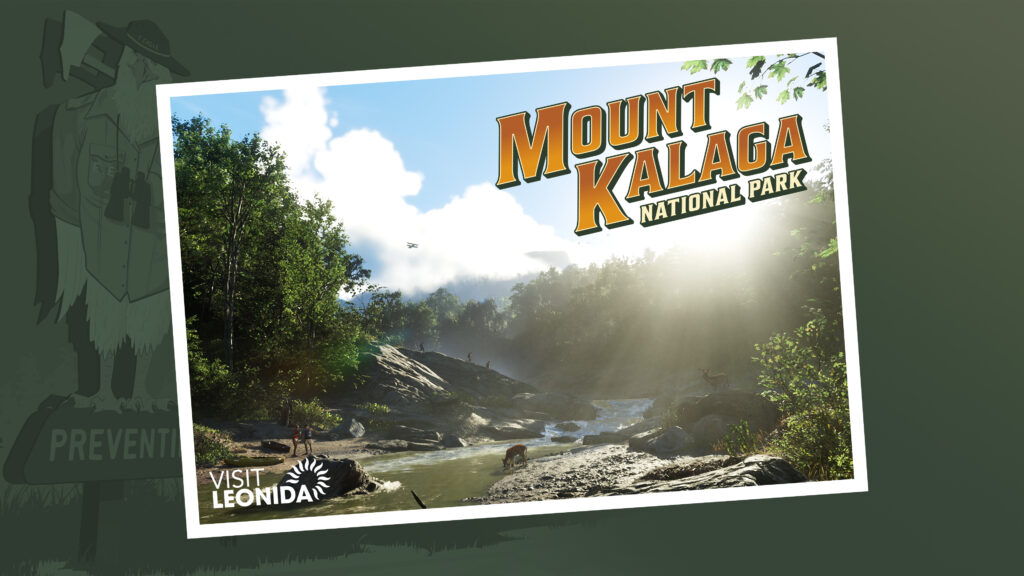 Mount Kalaga National Park Postcard landscape