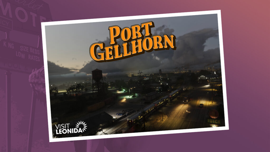 Port Gellhorn Postcard landscape