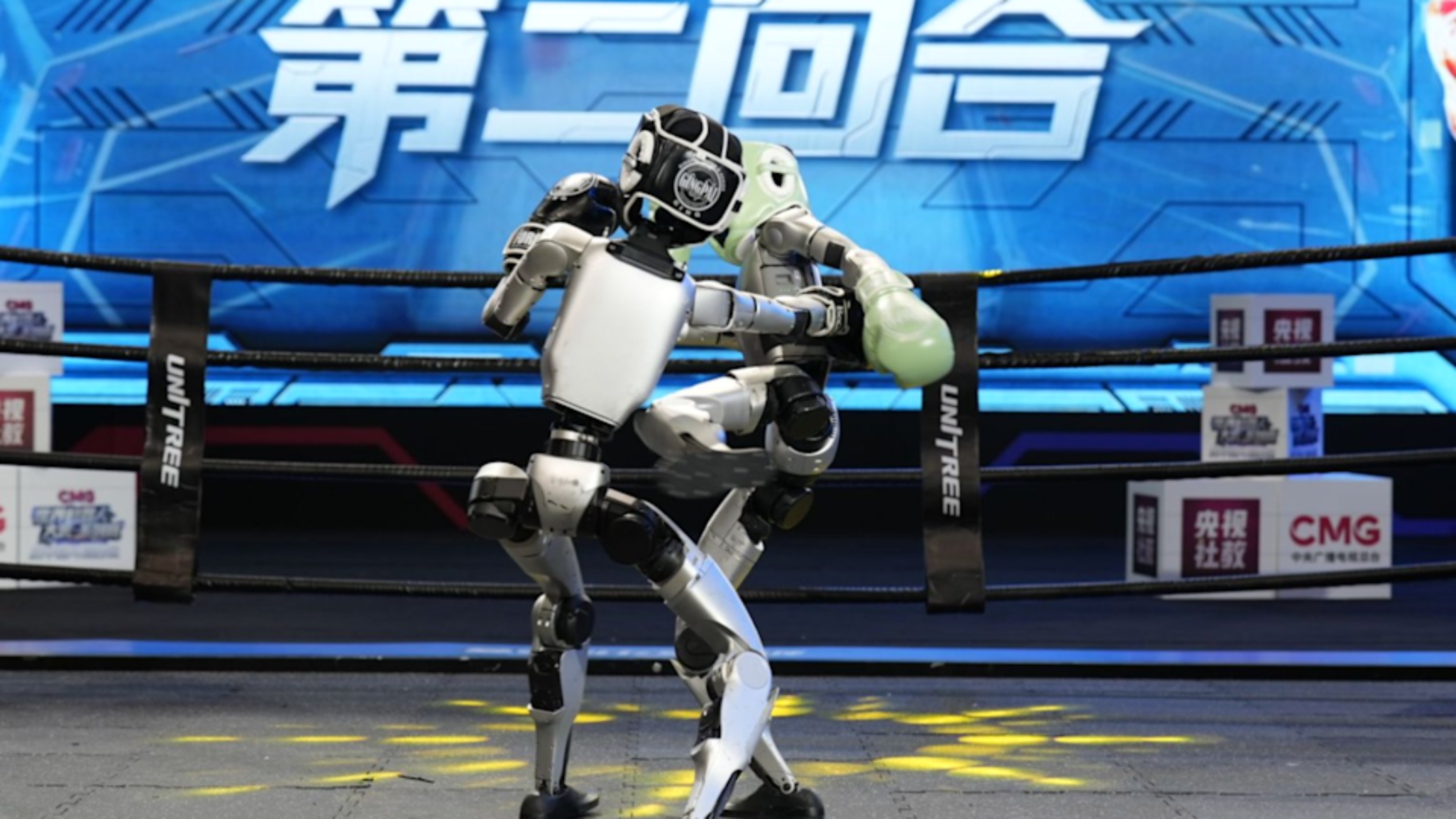robot, cina