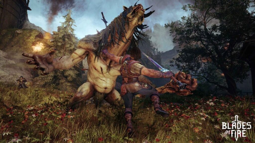 Blades of Fire, combat