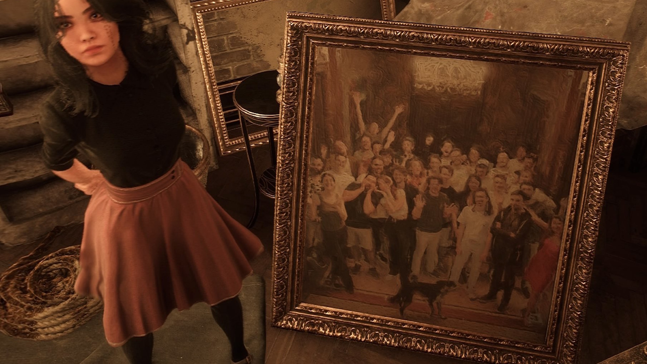 Easter egg in Clair Obscur: Expedition 33 con foto del team di Sandfall