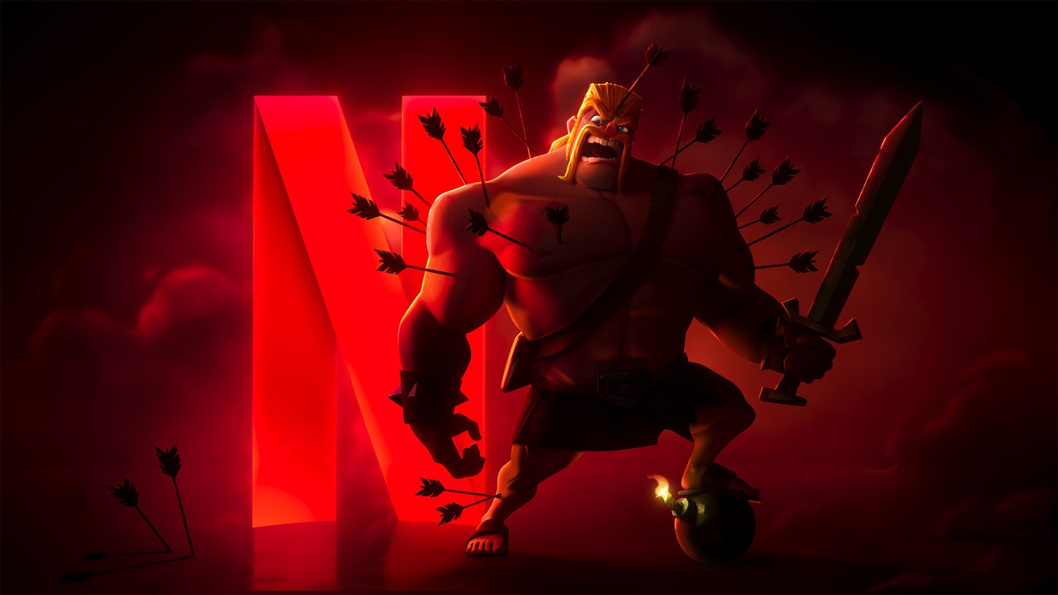 Serie animata netflix di clash of clans