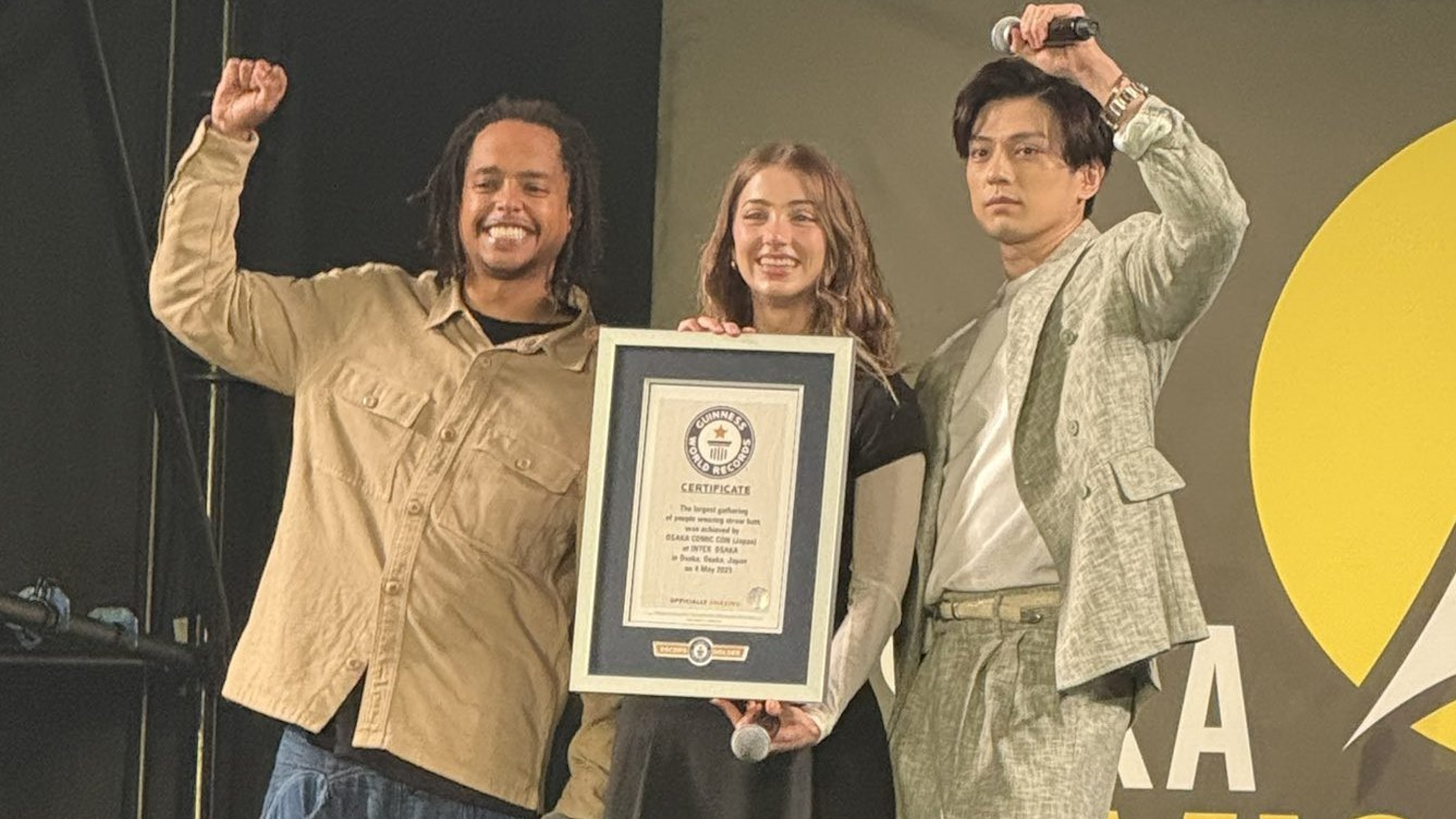 Guinness World Record conquistato da One Piece all'Osaka Anime Expo 2025