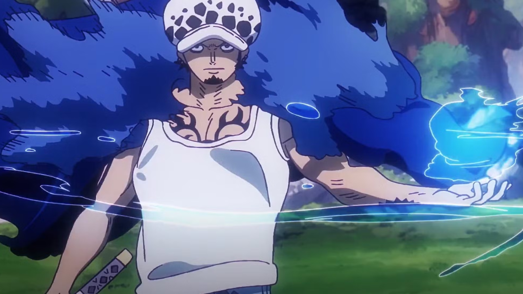 One Piece, il frutto ope-ope di Trafalgar Law