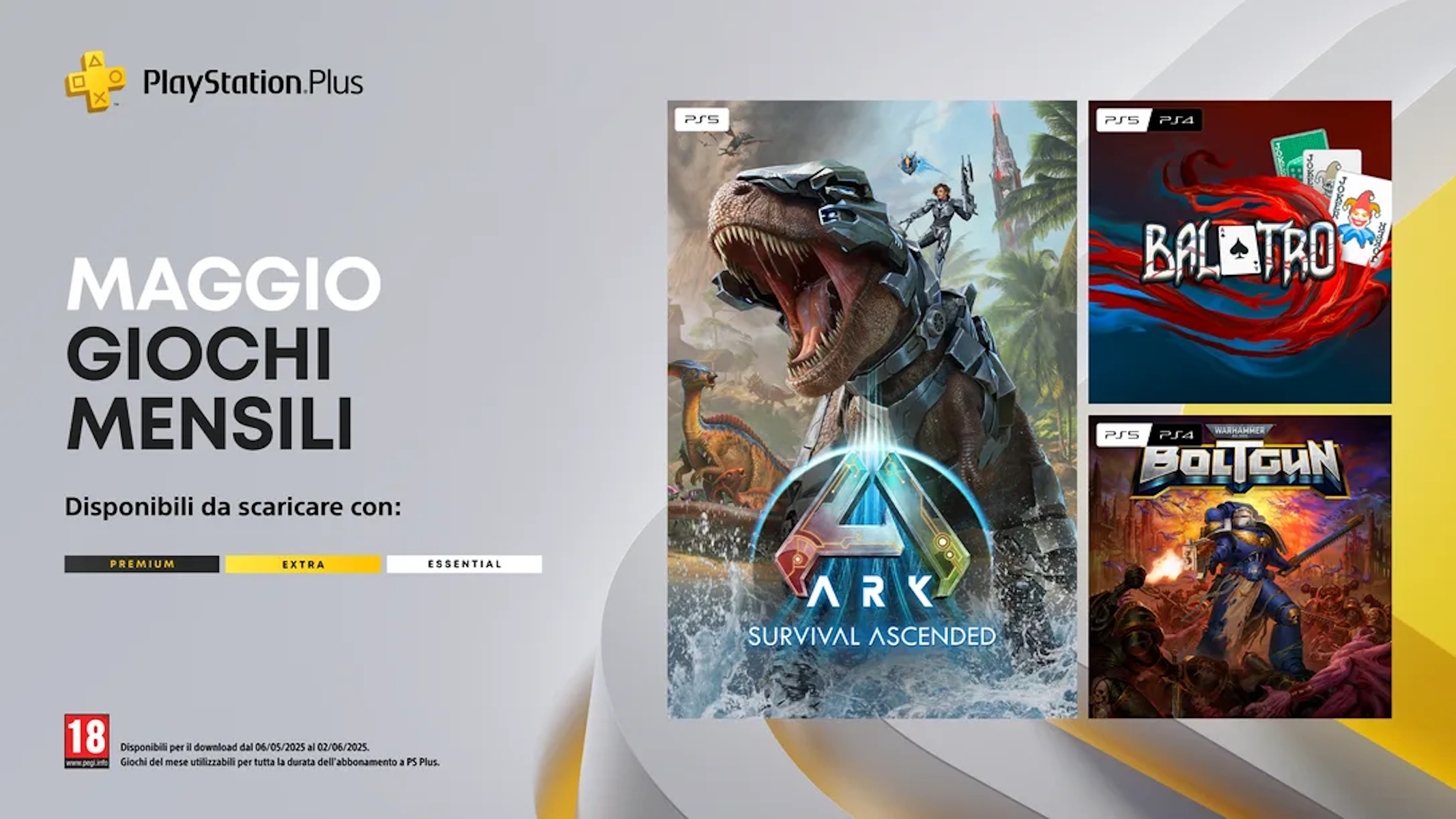 Giochi gratis playstation plus di maggio 2025