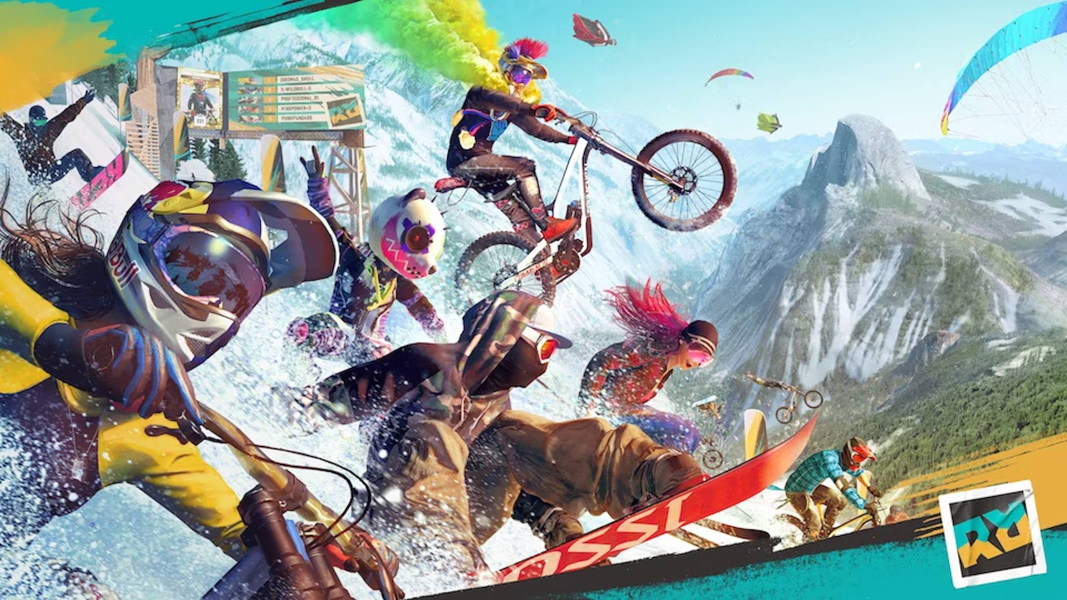 Riders Republic sulle Alpi