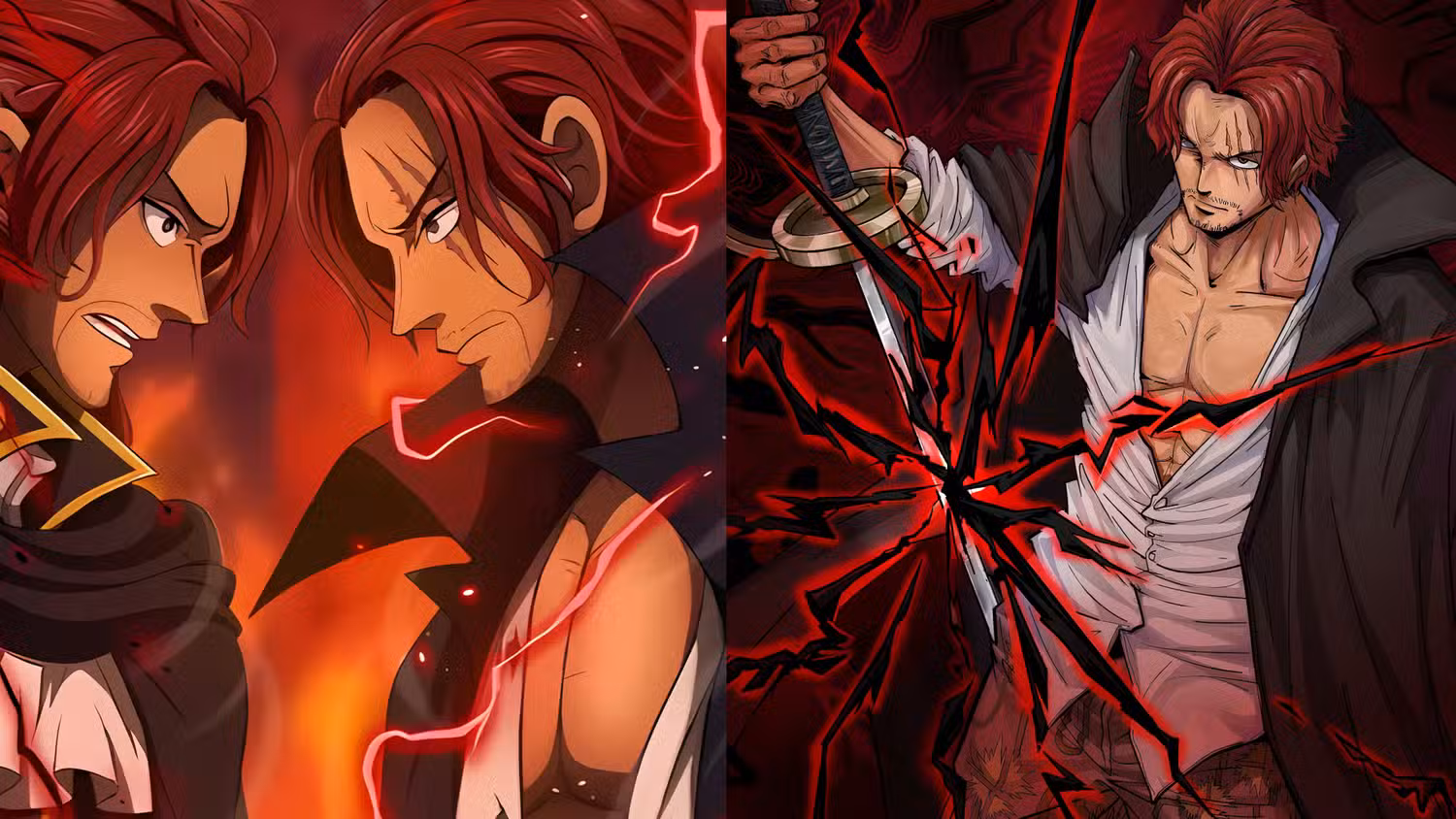 One Piece: lo scontro tra Shanks e Shamrock cambierà per sempre il mondo disegnato da Oda