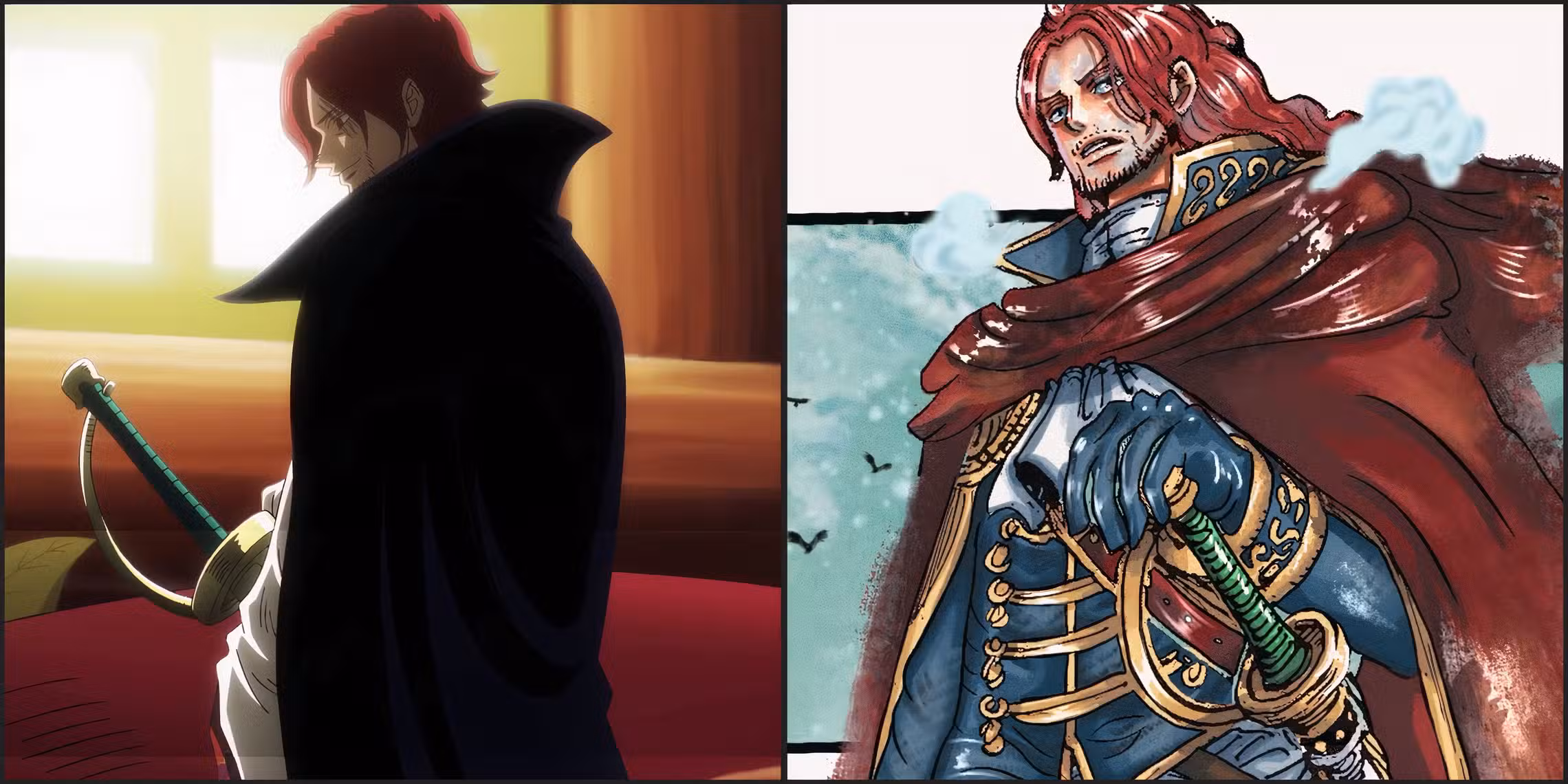 One Piece: lo scontro tra Shanks e Shamrock cambierà per sempre il mondo disegnato da Oda
