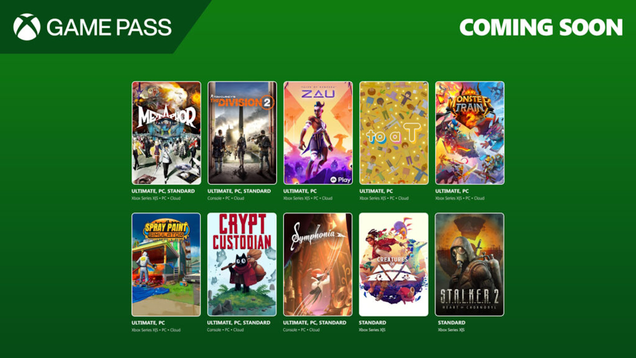 giochi in arrivo nella seconda metà di maggio 2025 nell'xbox game pass