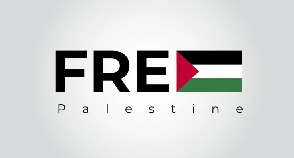 L'intelligenza artificiale non è il problema: il vero problema sei tu 3 5078469 free gaza free palestine free palestine lettering background free palestine concept illustrazione vettoriale