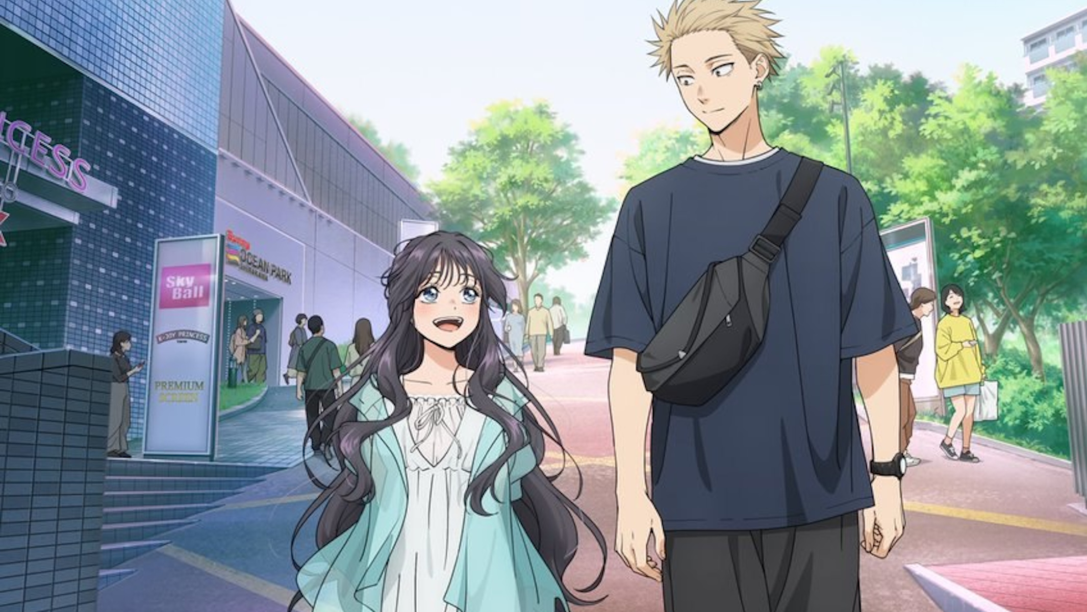 key visual dell'anime Kaoru Hana wa Rin to Saku (in inglese The Fragrant Flower Blooms with Dignity)