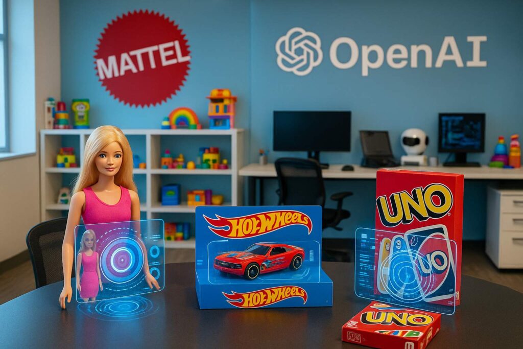 Barbie e OpenAI: un cervello per i giocattoli Mattel 2 Mattel OpenAI Barbie