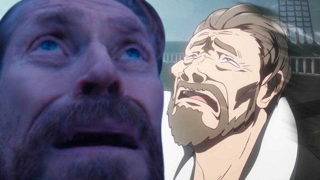 One Piece 1133: la rabbia di Kuma e l'omaggio al meme di Willem Dafoe nell'episodio 2 One Piece Anime Willem Dafoe Meme
