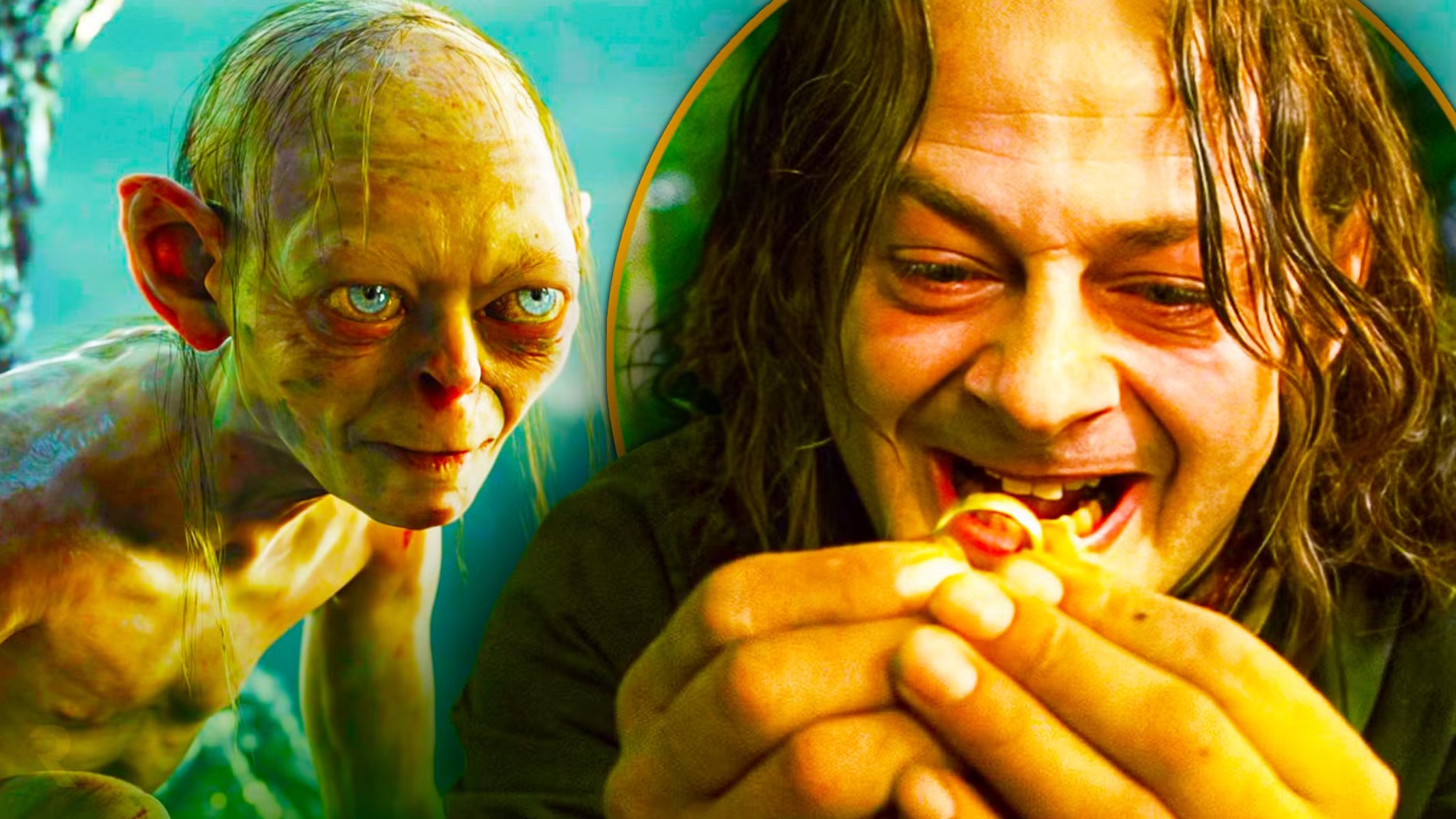 il ruolo di Gollum interpretato da andy serkis