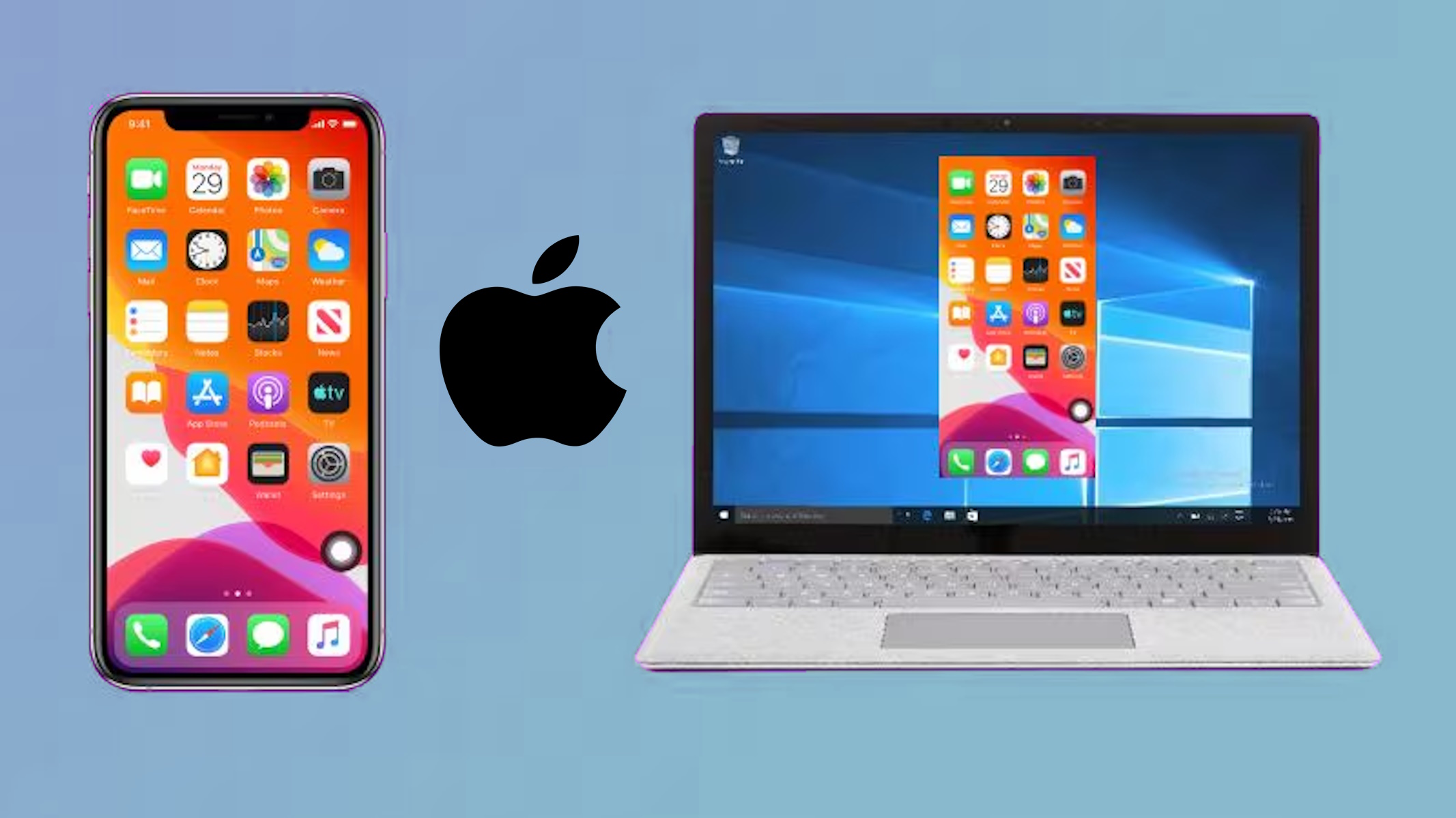 Duplica iPhone/iphone Mirroring di Apple