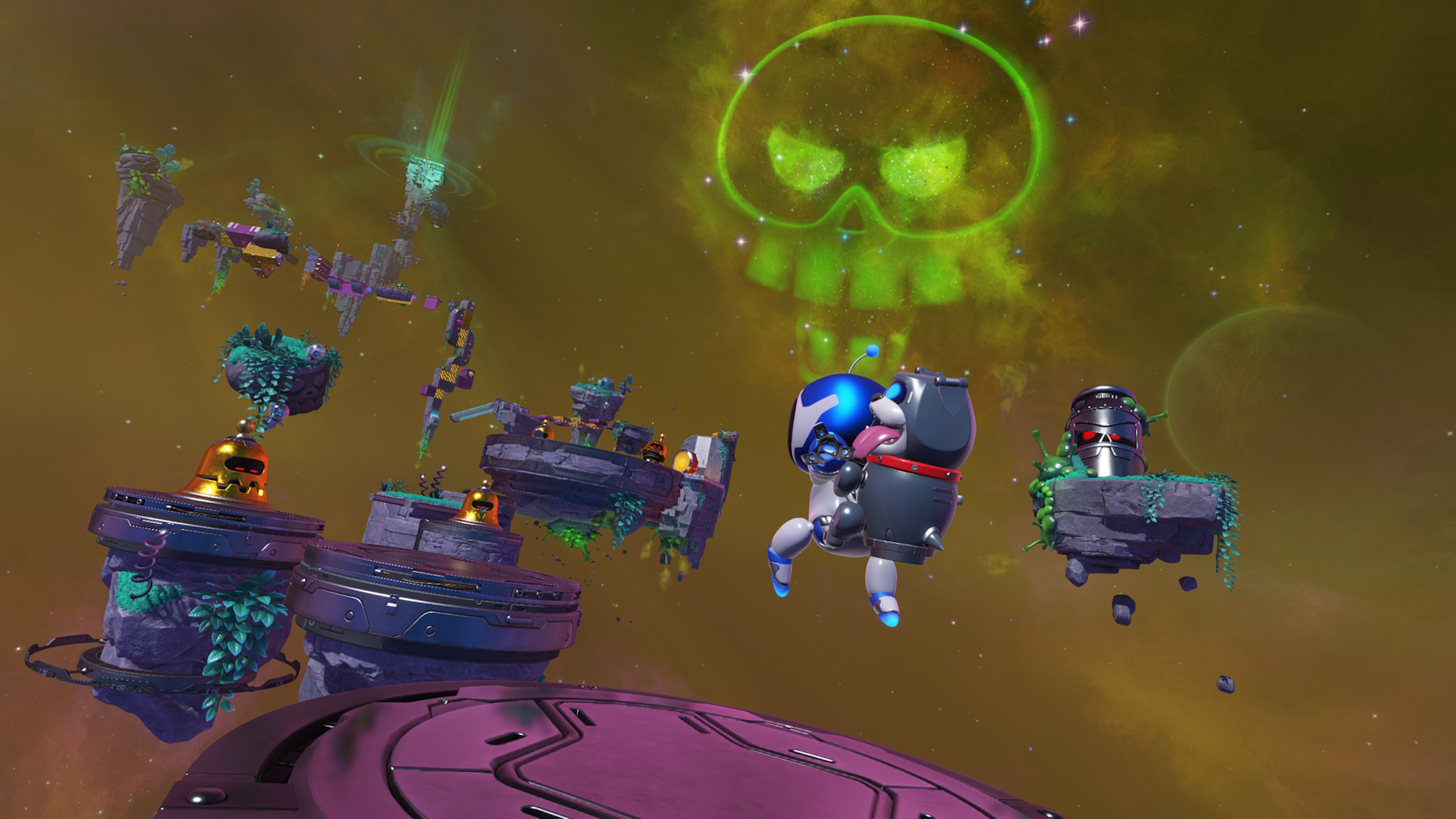 Vicious Void Galaxy in Astro Bot