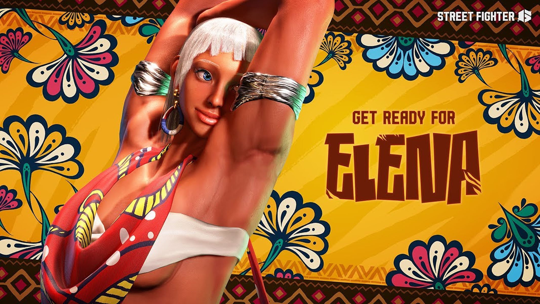 Presentazione di Elena in Street Fighter 6