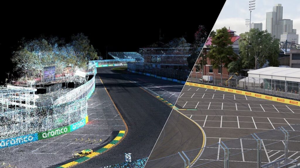 F1 25, recensione - Ritorno in traiettoria 1 F1 25, LIDAR tracks
