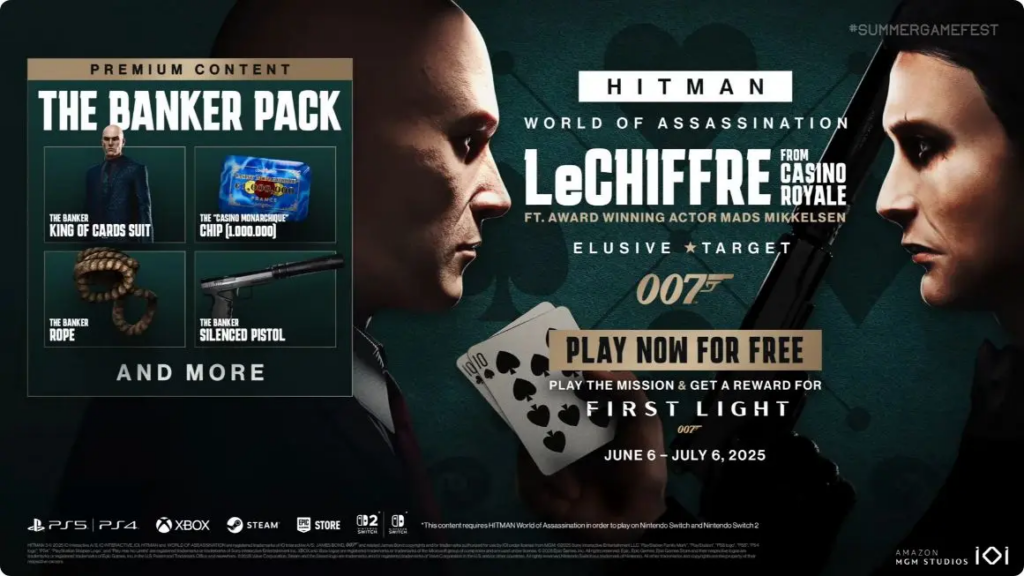 Hitman World of Assassination x James Bond: arriva una missione con Mads Mikkelsen per la futura uscita di 007 First Light 2 image 30