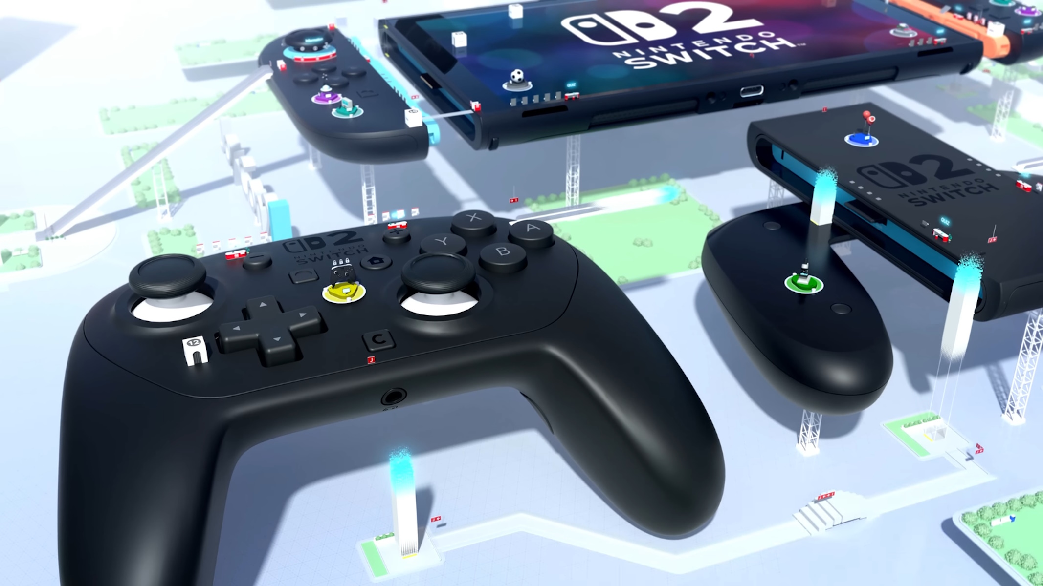 Componenti aggiuntivi del Nintendo Switch 2 Welcome Tour