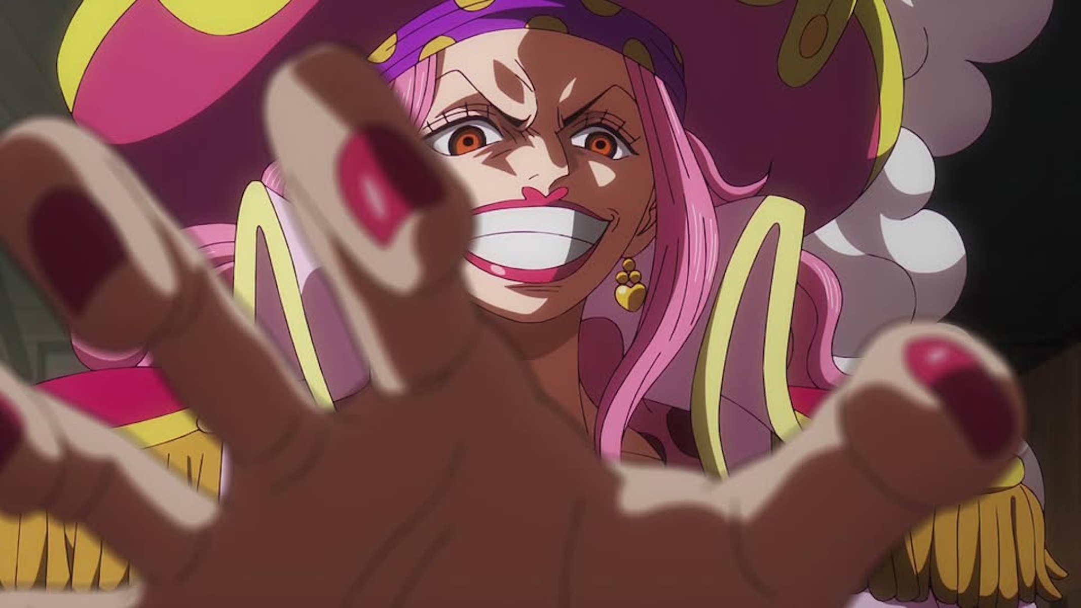 One Piece, Big Mom all'età di 38 anni a God Valley