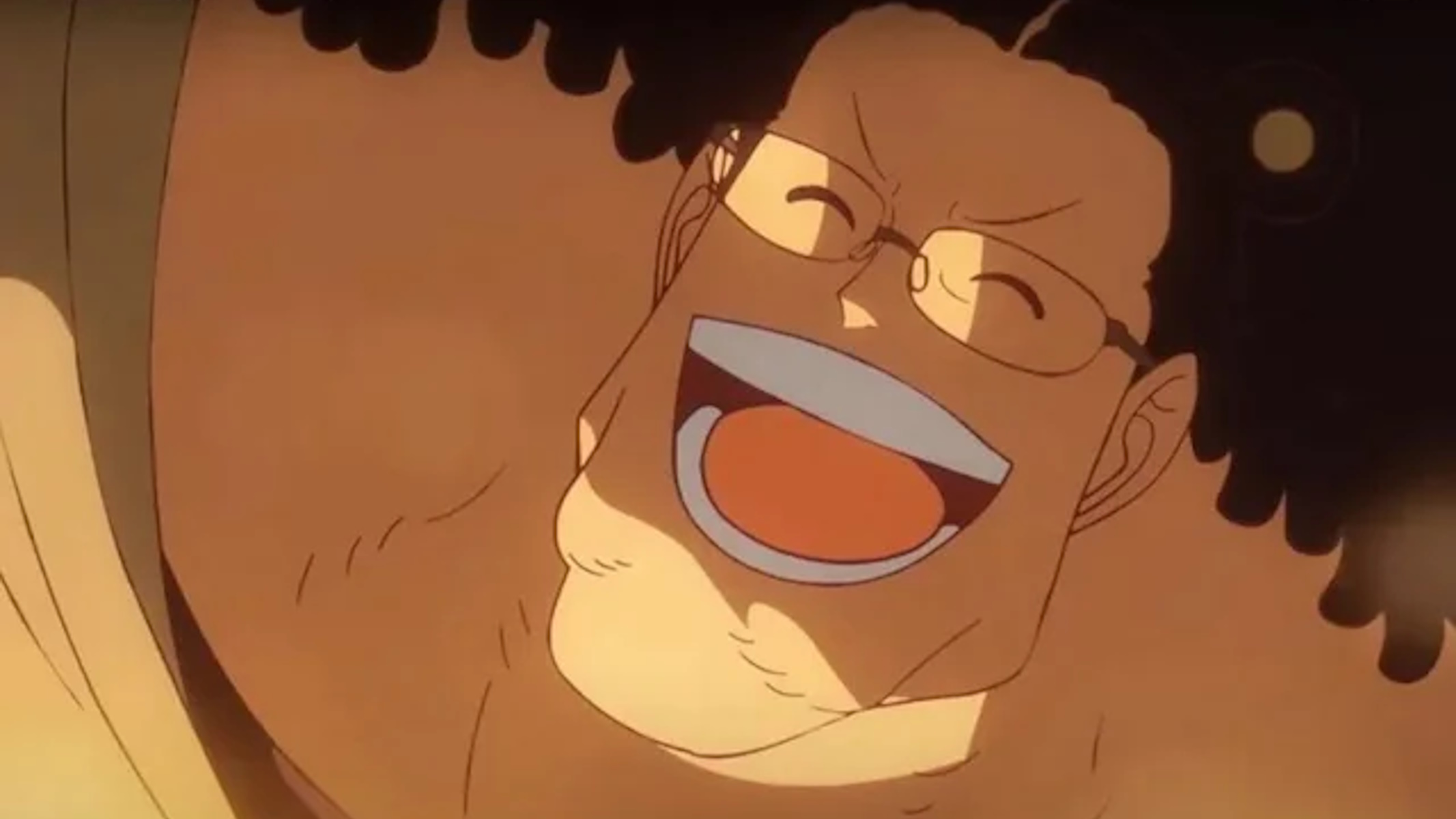 Kuma di One Piece sorridente