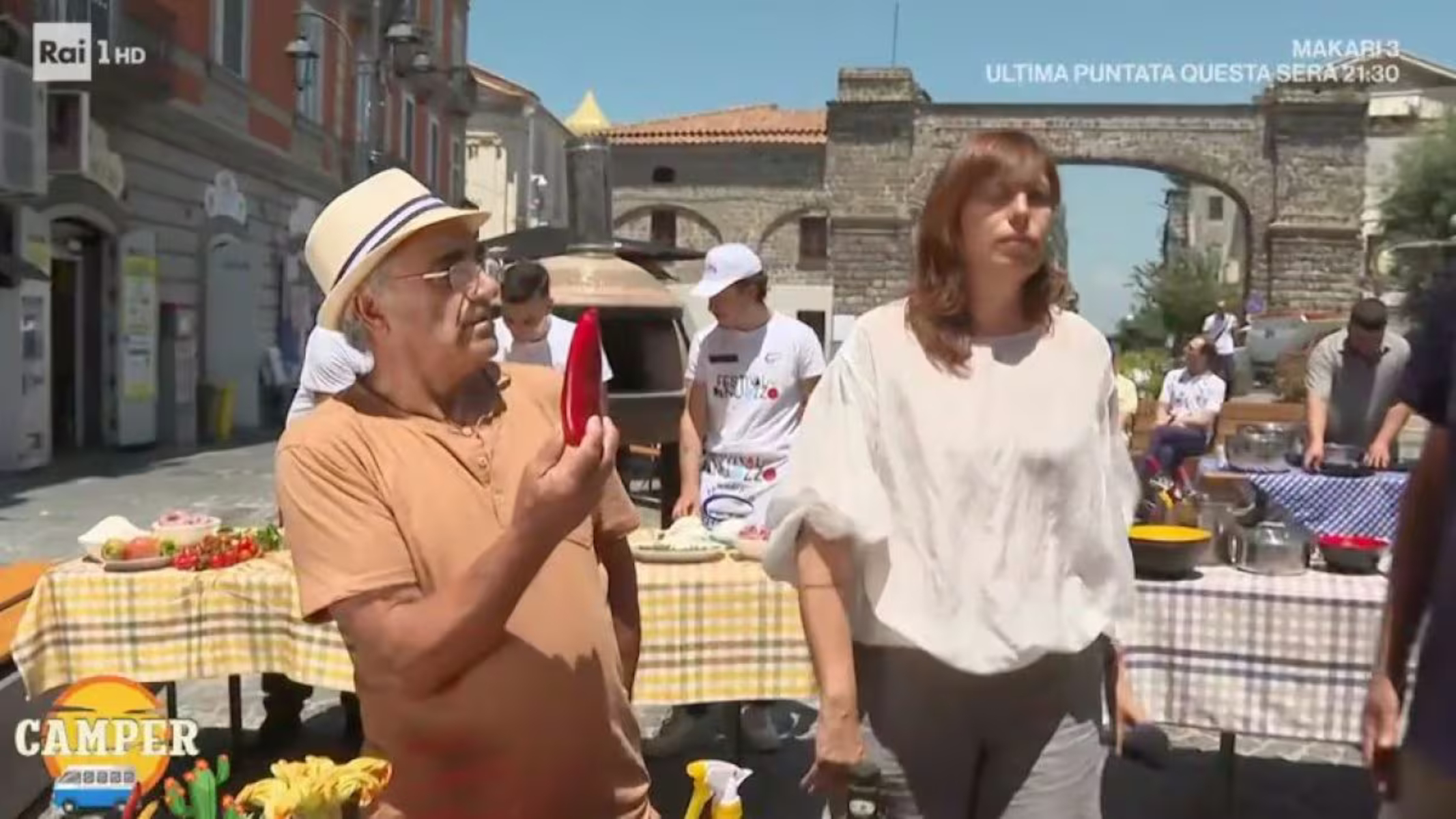 La gaffe del contadino sul peperone campano in diretta Rai
