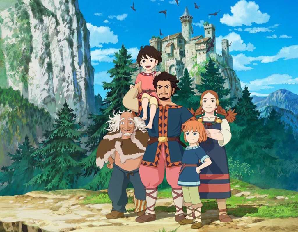 personaggi anime ronja la figlia del brigante